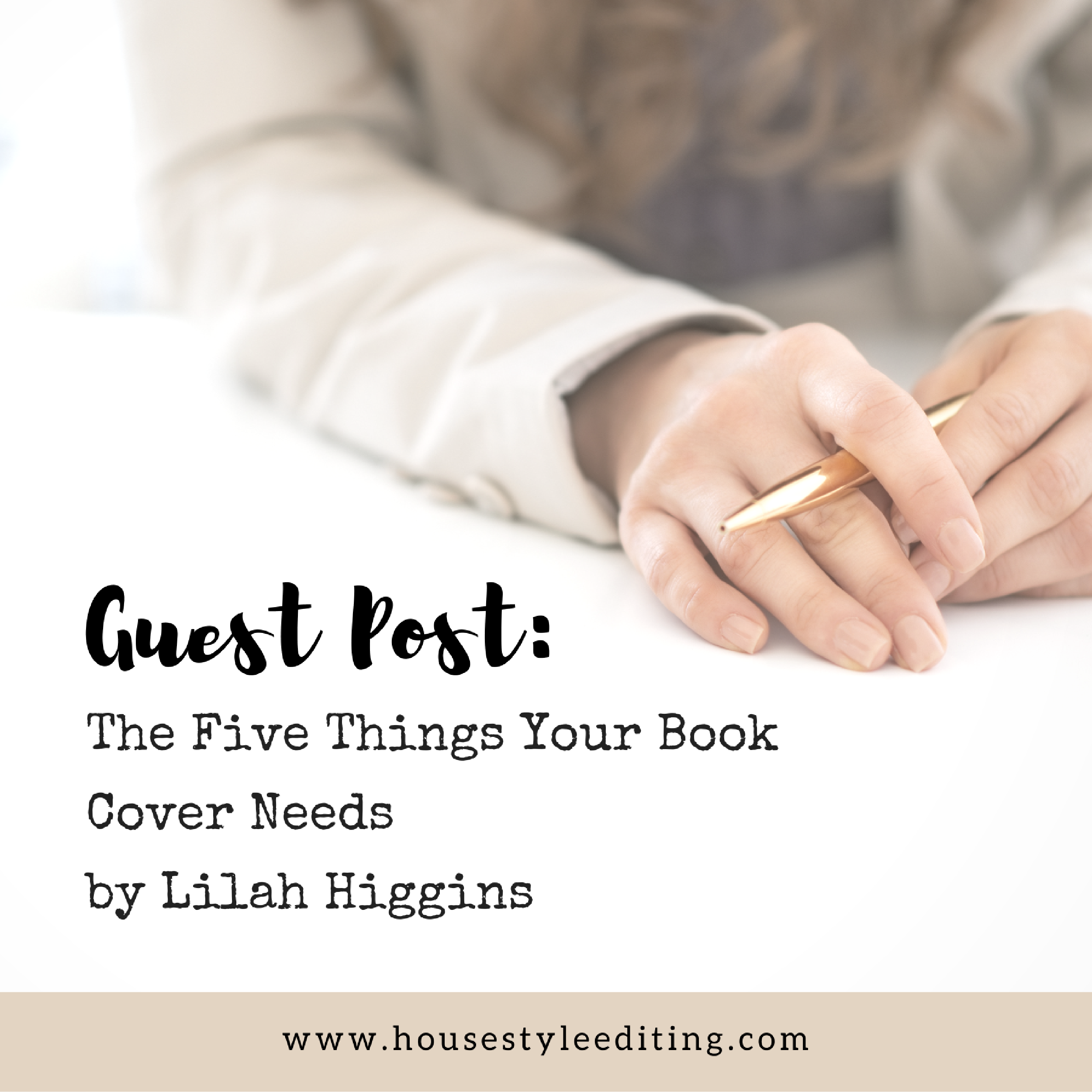 The 5 Things Your Book Cover Needs by Lilah Higgins